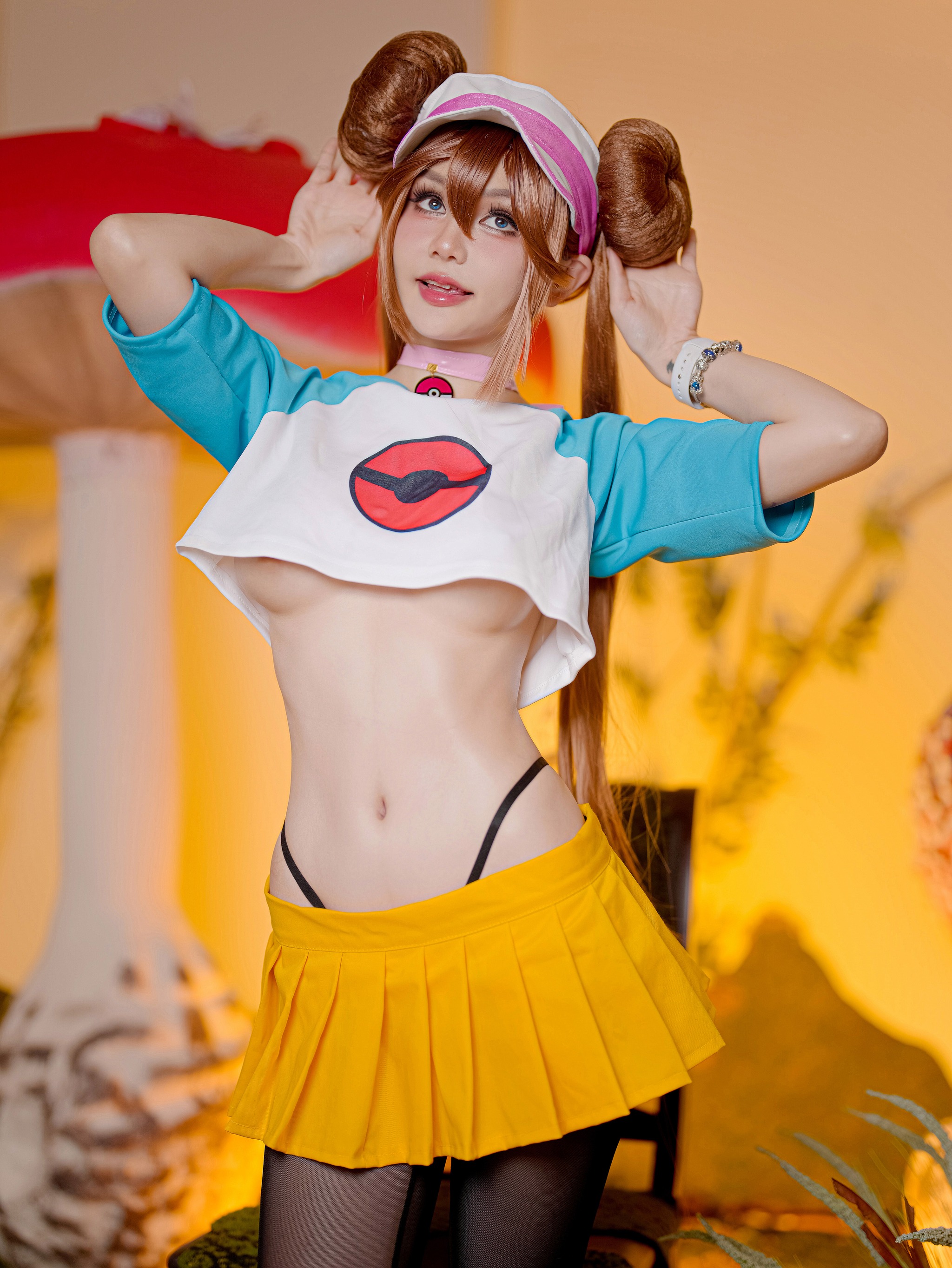 图片[1]-Joyce Lin2x – NO.045 Rosa (Pokemon)[55P]-XikXak